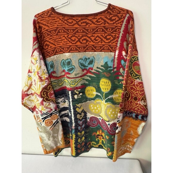 Vtg KENZO HOMME COOGI STYLE SWEATER COTTON medium - Picture 2 of 5